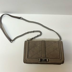 Rebecca Minkoff Love Crossbody, Grey